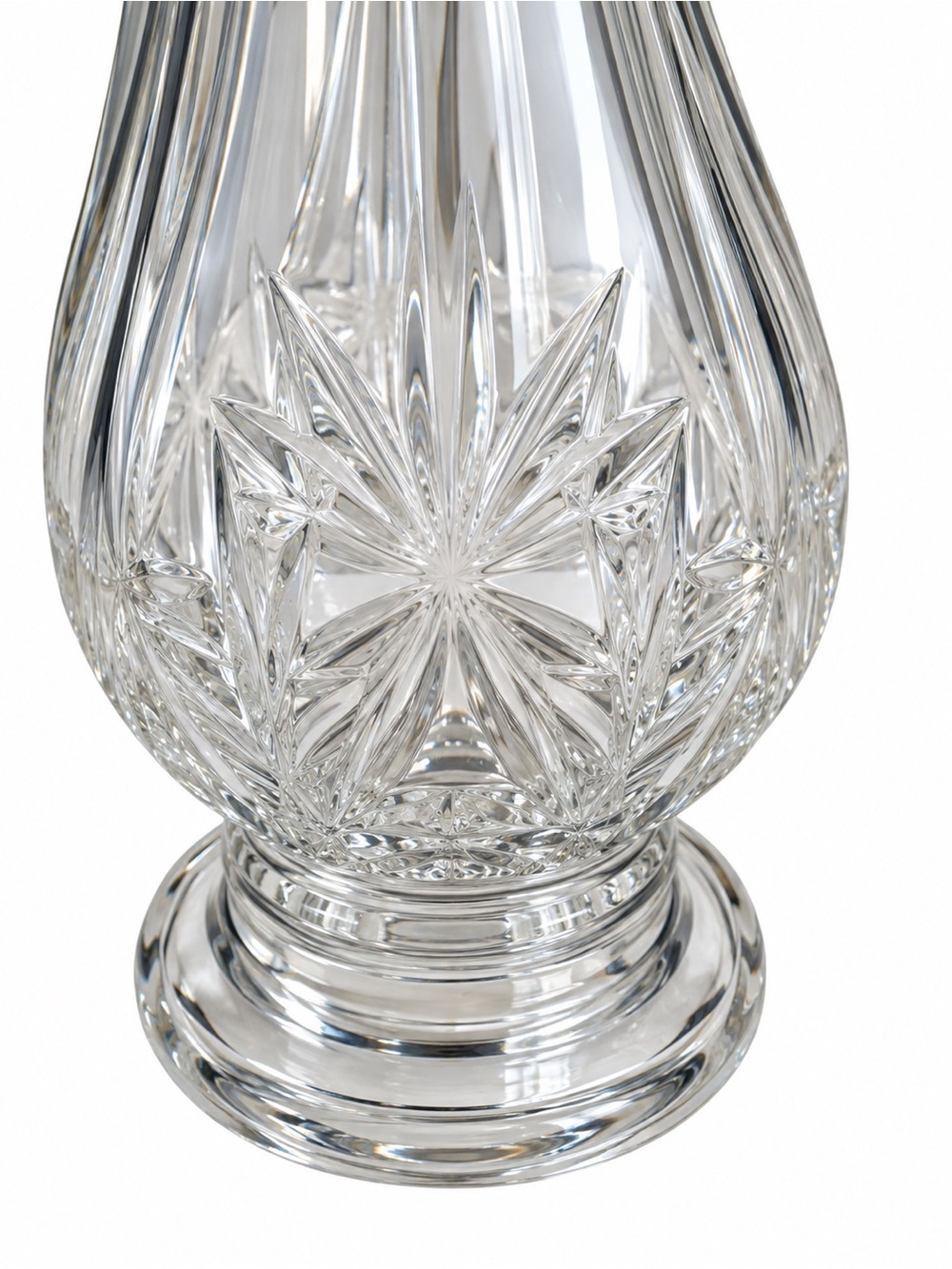 Vintage Glass Crystal Wine Decanter - Picture 4 of 6